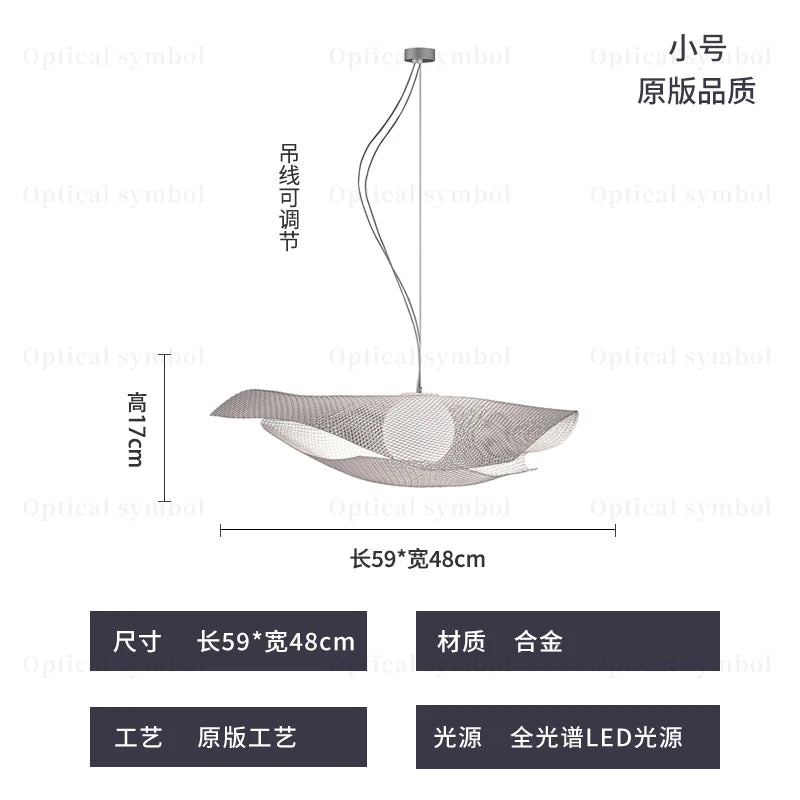 2025 New modern simple creative personality dining room table chandelier living room study porch bedroom atmosphere lighting