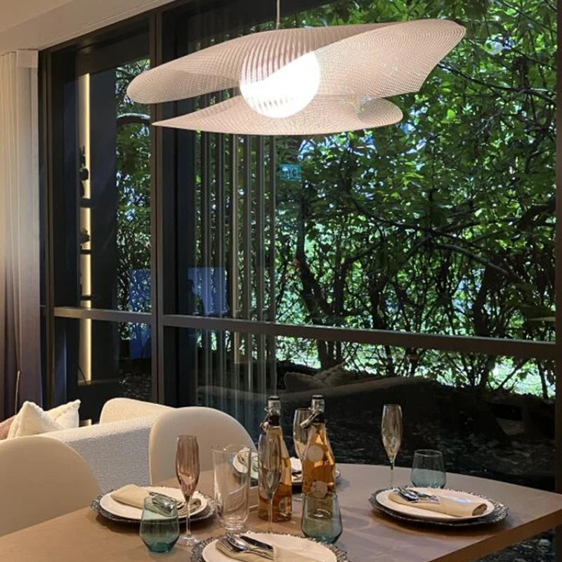 2025 New modern simple creative personality dining room table chandelier living room study porch bedroom atmosphere lighting
