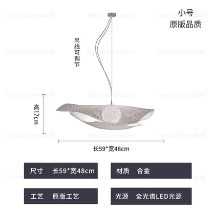 2025 New modern simple creative personality dining room table chandelier living room study porch bedroom atmosphere lighting